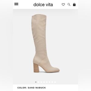 DOLCE VITA FLYNN BOOTS, NEW IN BOX, NEVER WORN
Color: SAND NUBUCK
Size: 6